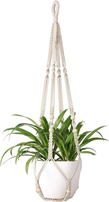 Mkono Macrame Plant Hanger