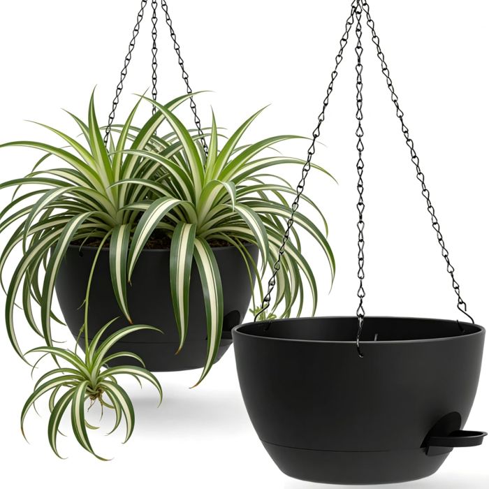 UOUZ Large Self-Watering Hanging Planters
