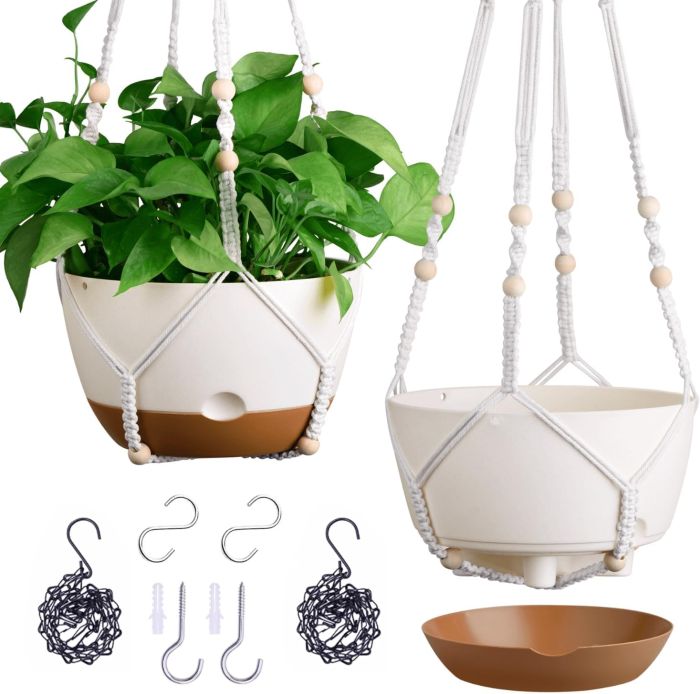 Montresor Self-Watering Hanging Planters